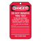 Accuform Danger Do Not Operate Plastic Safety Tag